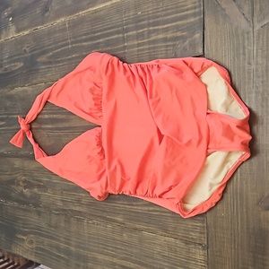 Magicsuit One Piece Swimsuit Pink Halter Size 16